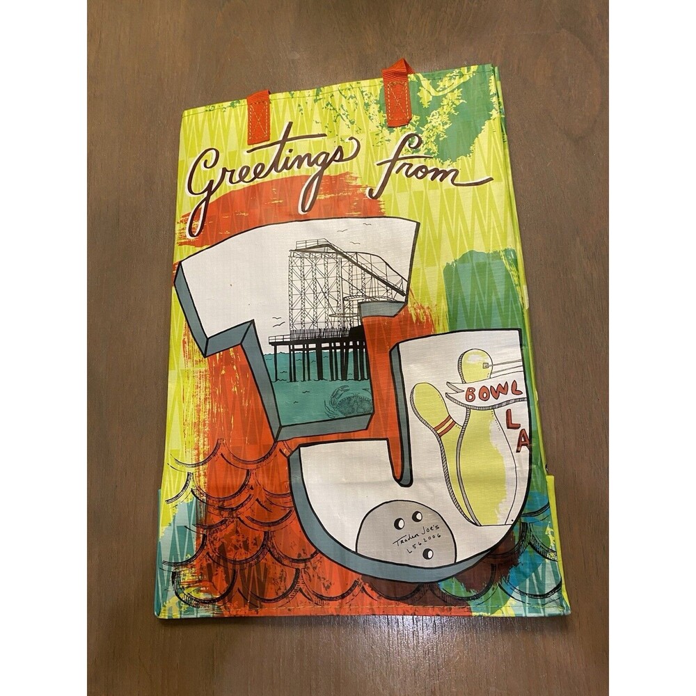 Trader Joe’s Bag New Jersey NEW Reusable Grocery Shopping Bag Ships Quick